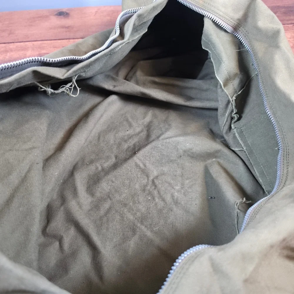 Eastern Canvas Products Duffel Bag Mens Large Olive Green Good 1010 Traveler